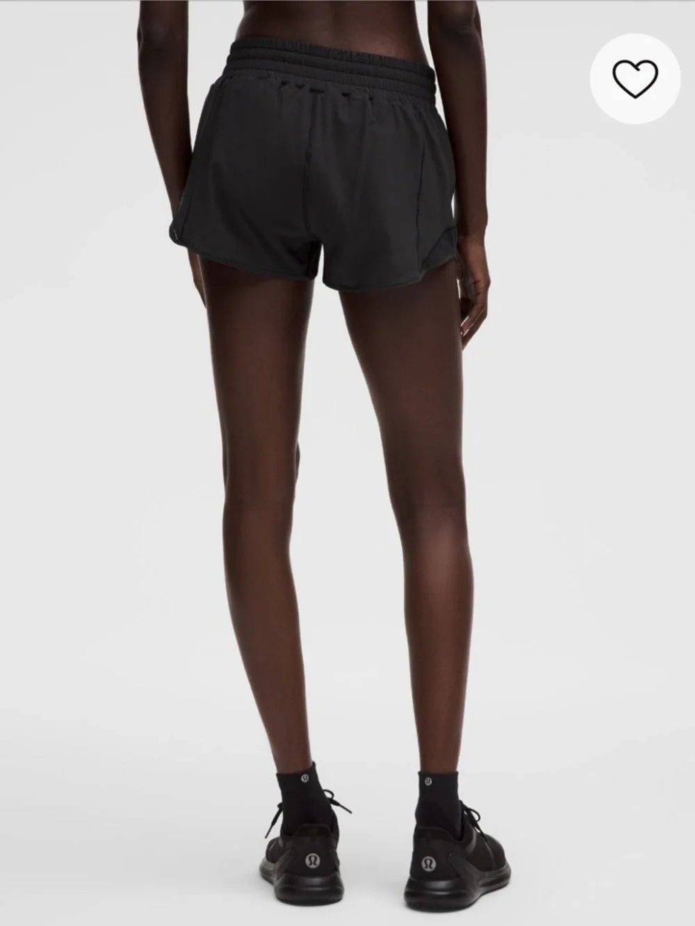 lululemon athletica Black Women's Hottie Hot Shorts